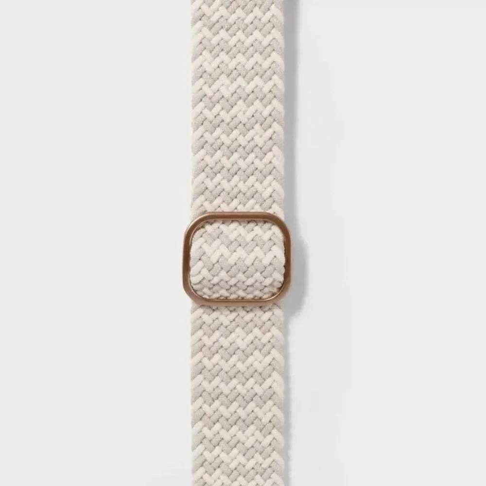 🤍 Heyday™ Braided Apple Watch Band (38/40/41mm) – Cream Woven Strap – NWT
